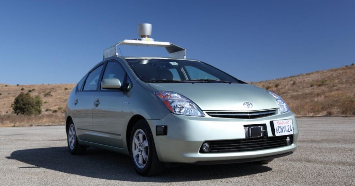 Google запатентовала беспилотное авто