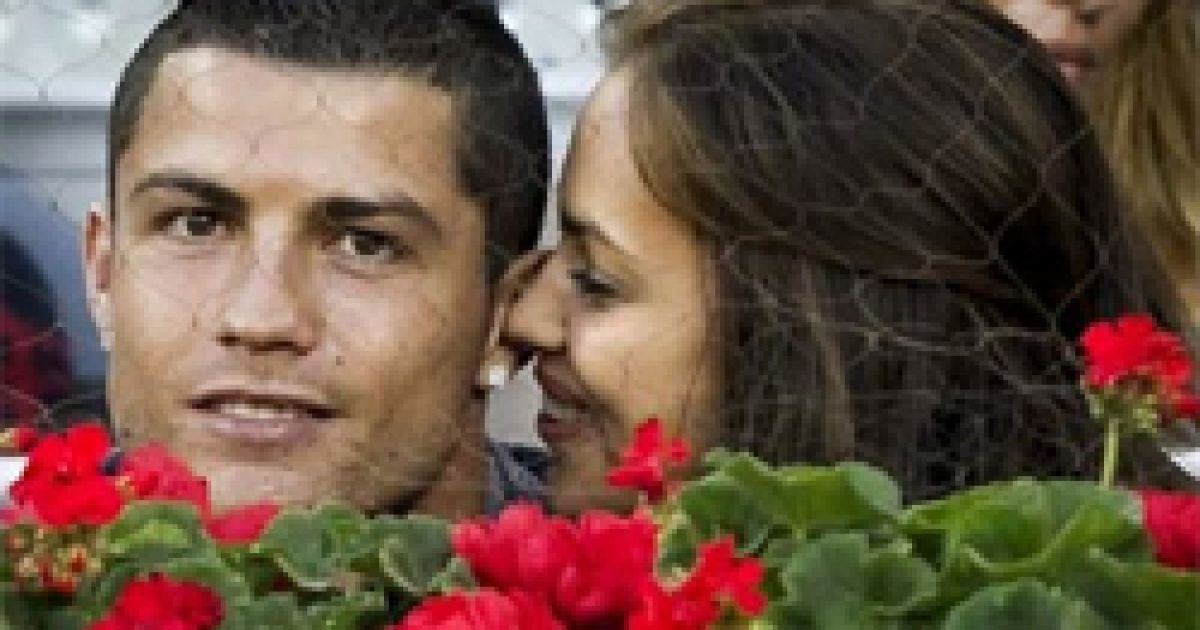 Криштиану Роналду и Ирина Шейк