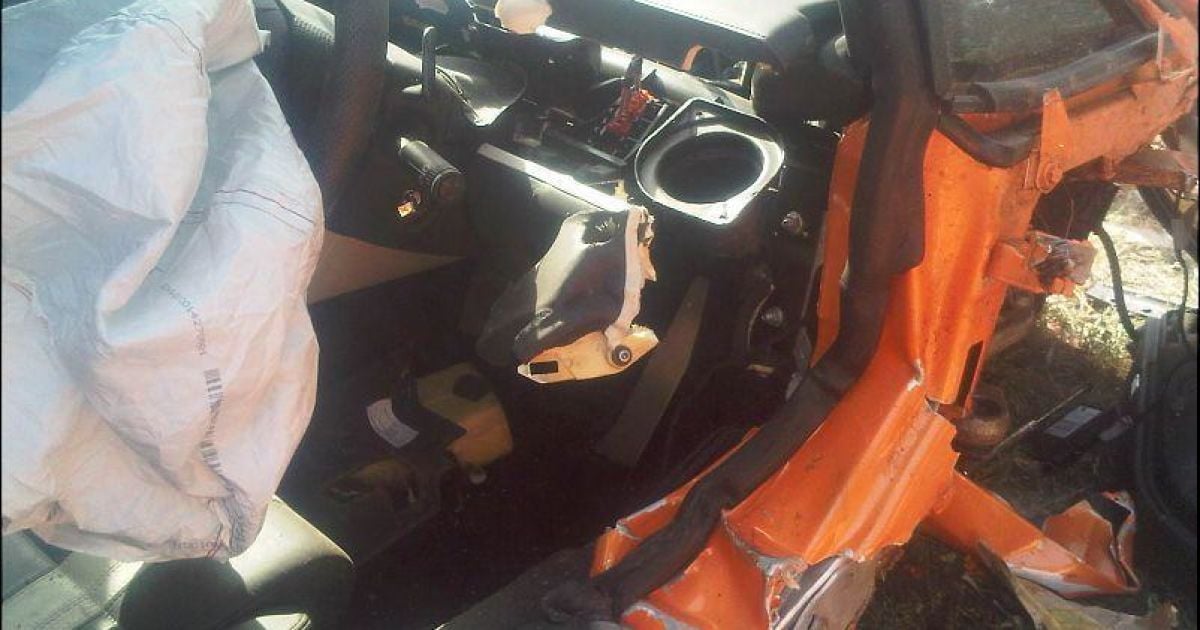 В Индии на скорости 260 км/ч разбили эксклюзивный Lamborghini