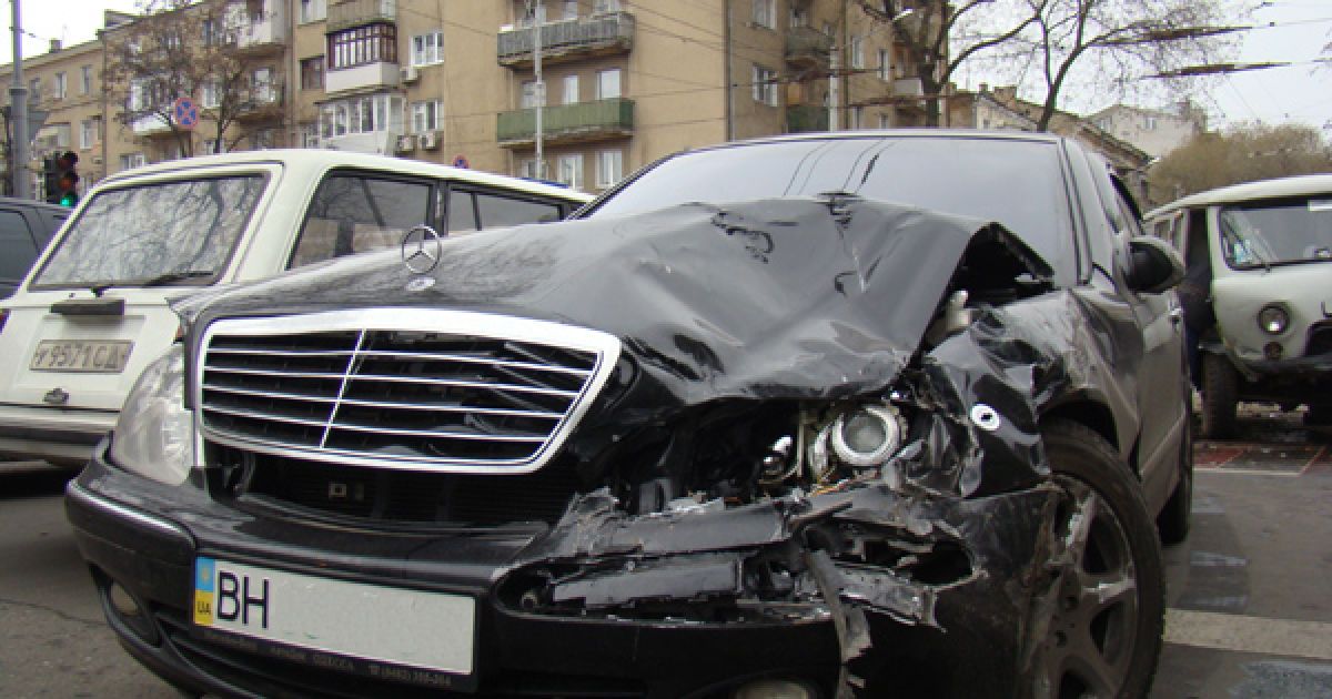ДТП в центре Одессы. Фото: odessamedia.net