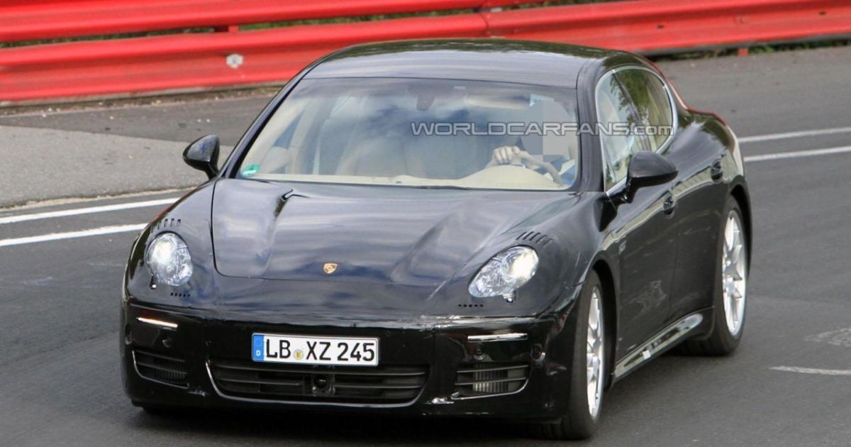 Фото Porsche Panamera после фейслифта