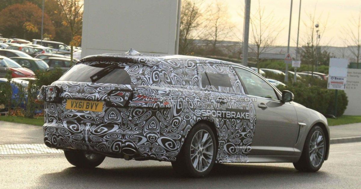 В марте Jaguar представит универсал XF