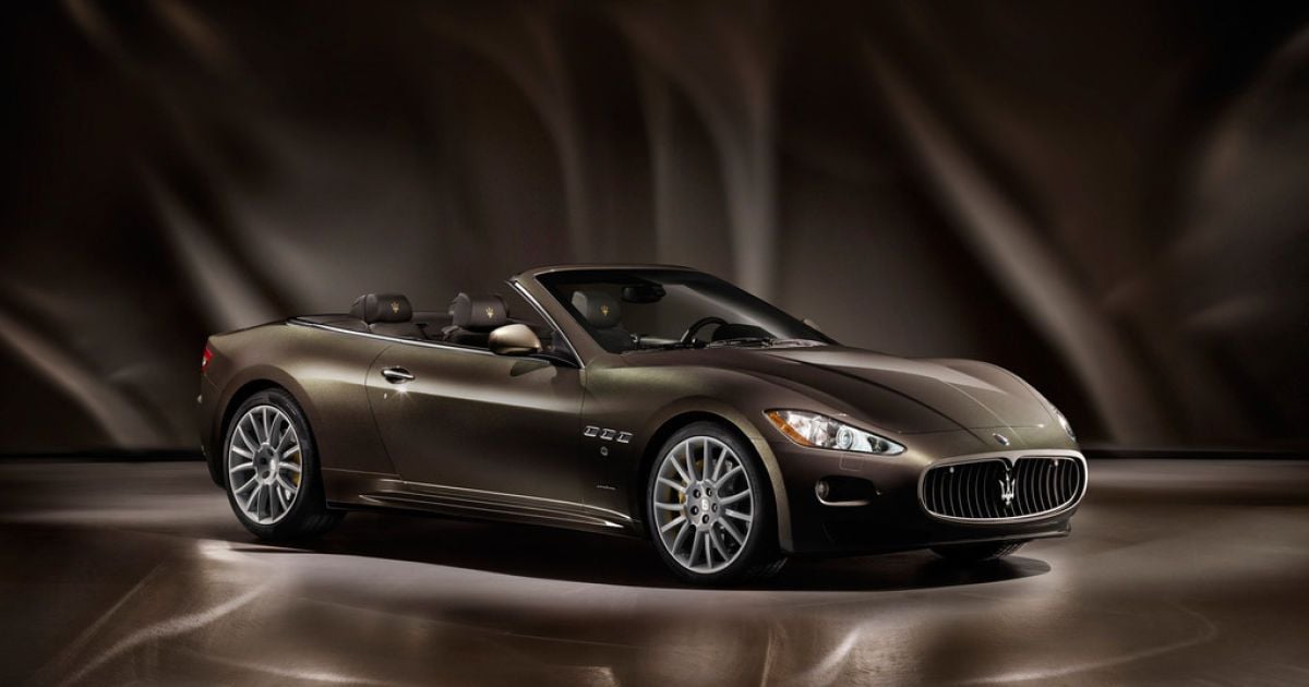 Дизайнеры из Fendi добавили гламура Maserati