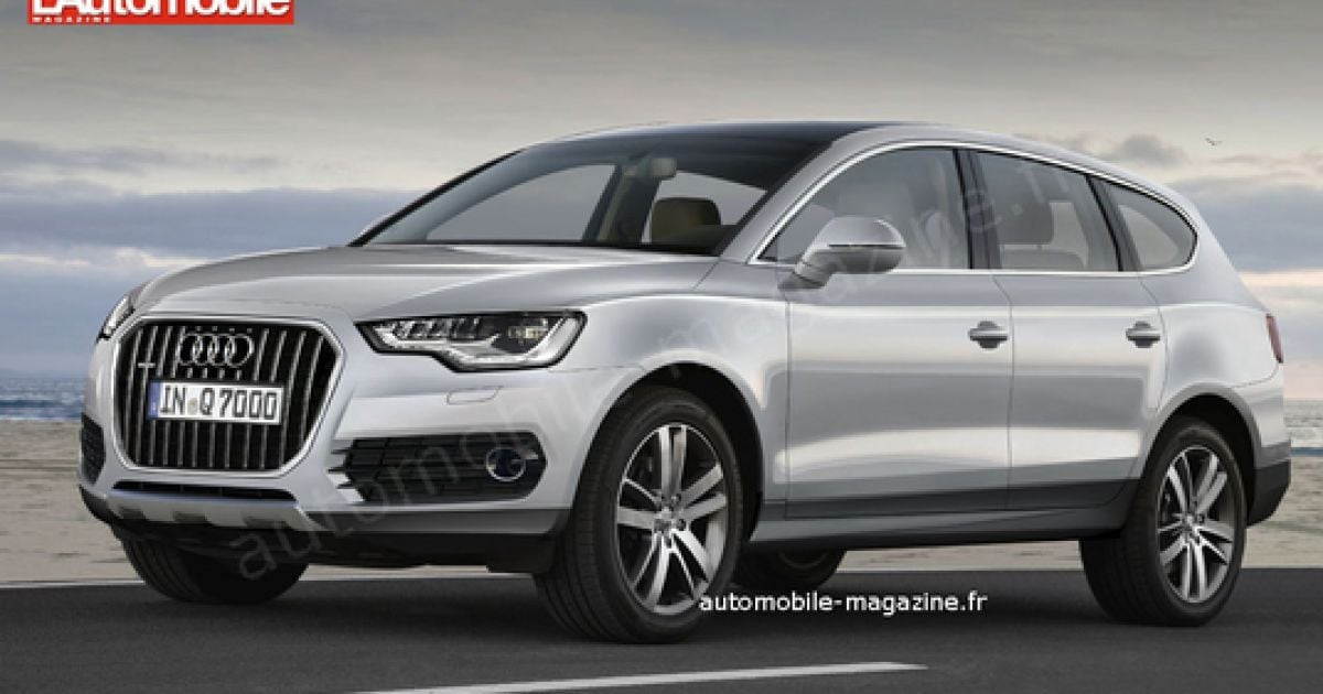 Audi Q7  "похудеет" на 400 кг и получит гибридную версию