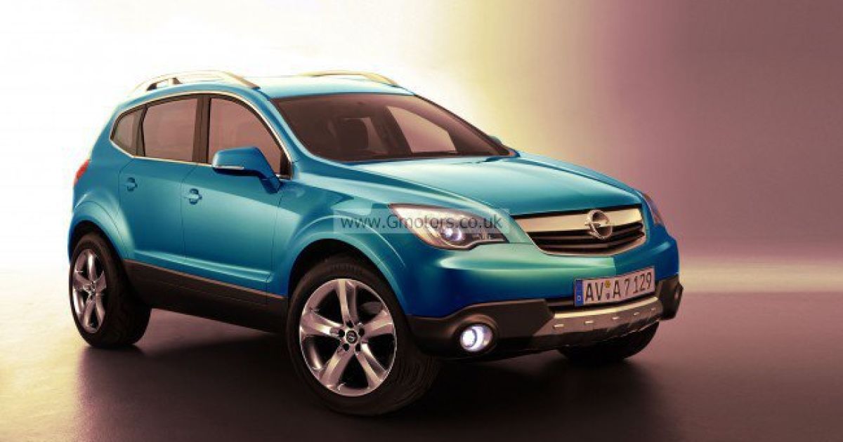 Дизайнеры "придумали" новый кроссовер для Opel