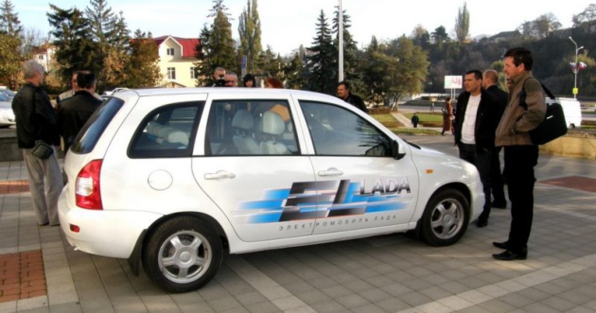 Электро-Lada обойдется в два раза дороже Lada Kalina