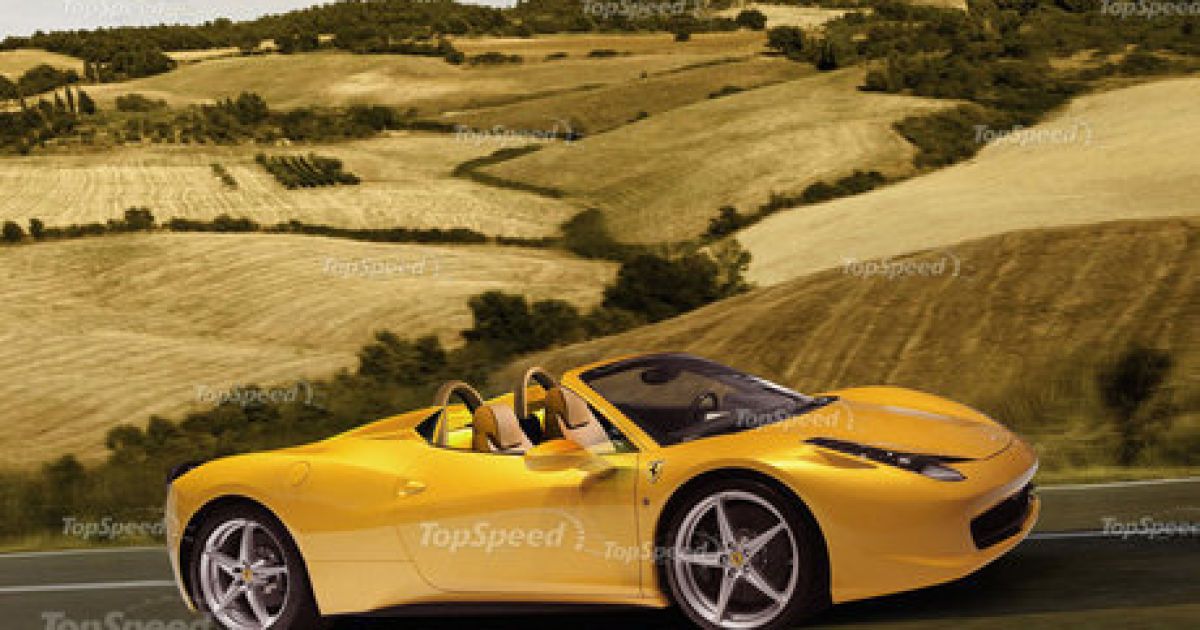 Во Франкфурте Ferrari покажет первую "ласточку" - открытую версию модели 458 Italia