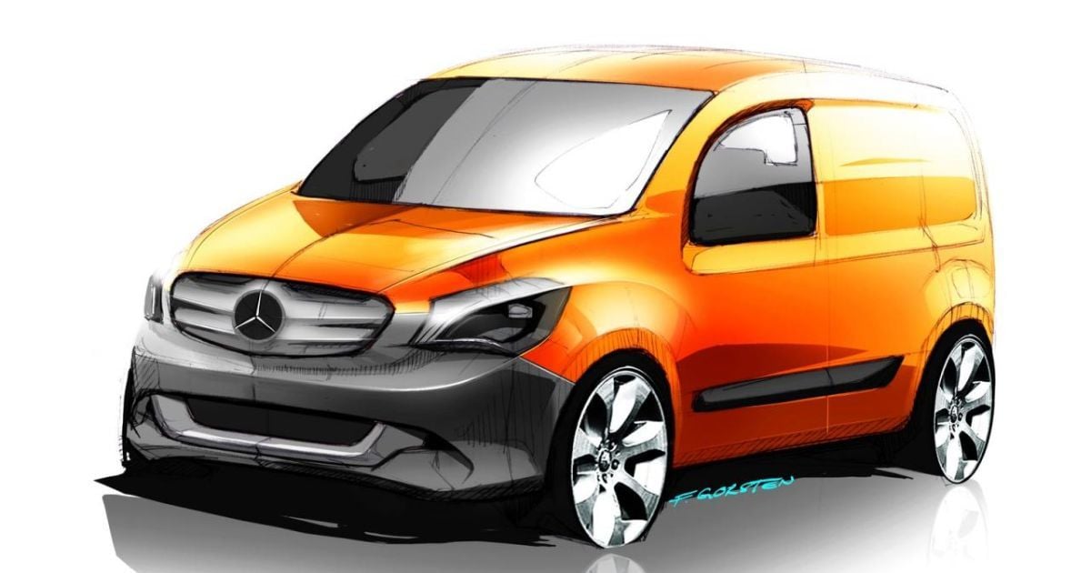 В 2012 году стартуют продажи фургона Mercedes Citan