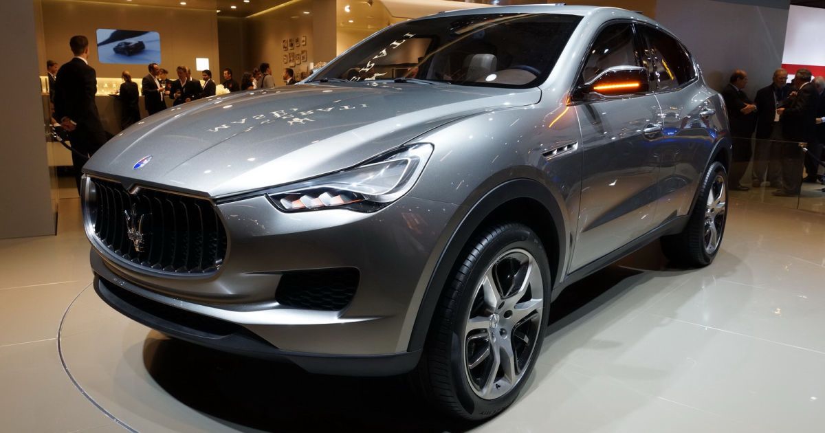 Первые официальные изображения и видео внедорожника Maserati