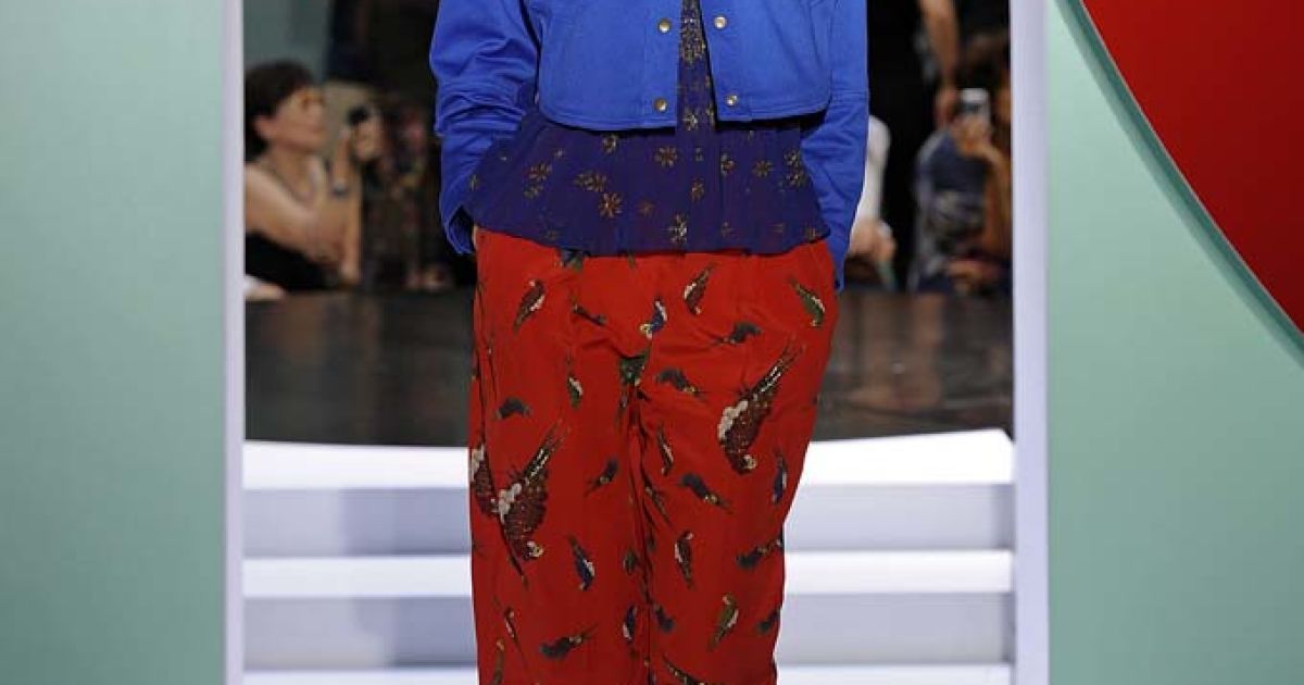 Kenzo прет-а-порте весна-лето 2012 / © EastNews
