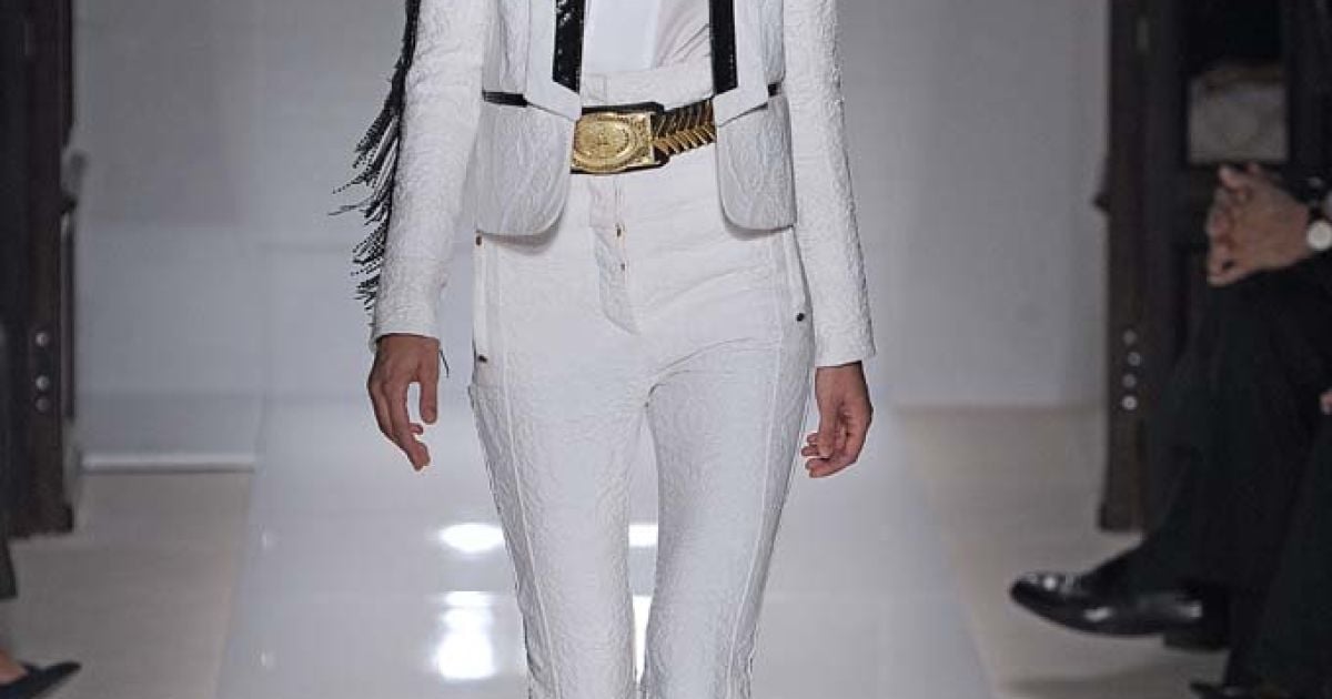 Balmain прет-а-порте весна-лето 2012 / © EastNews