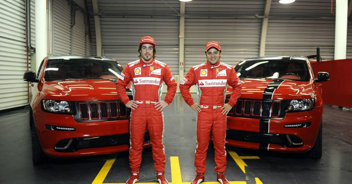 Ferrari подарила пилотам заряженные Grand Cherokee_5