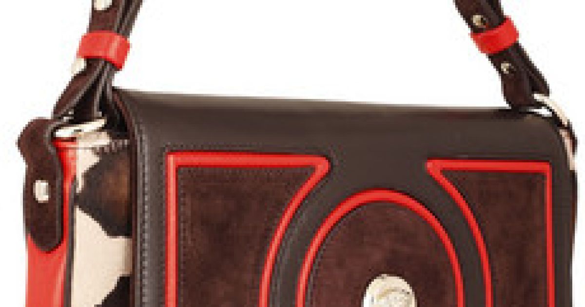 Versace "Animal Print Shoulder Bag"