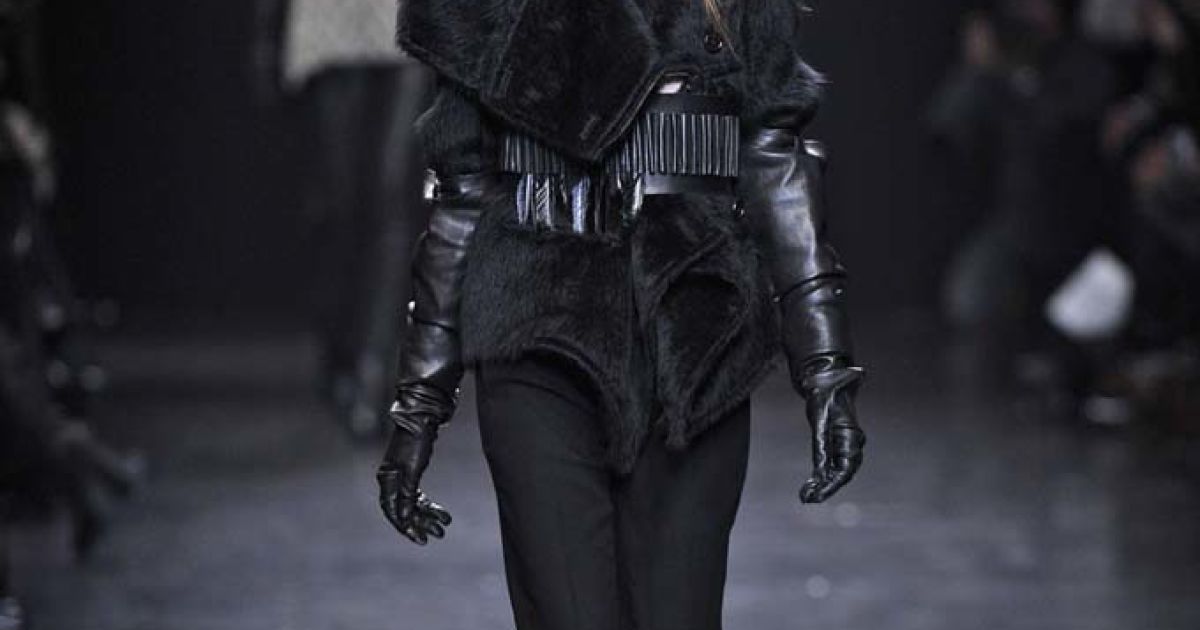 Ann Demeulemeester прет-а-порте осень-зима 2011-2012