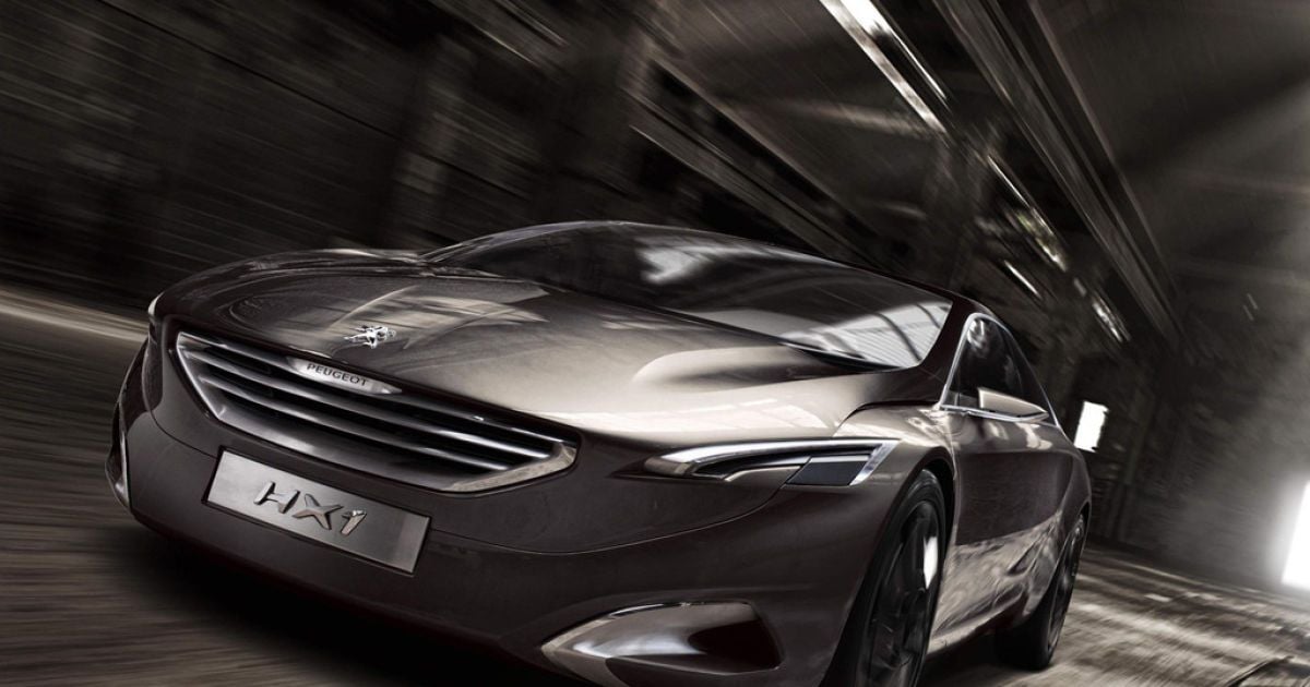 Peugeot удивит Франкфурт шестиместным купе-минивэном