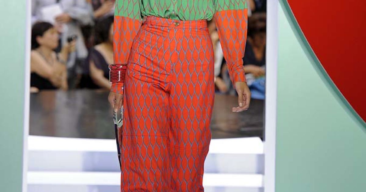 Kenzo прет-а-порте весна-лето 2012 / © EastNews