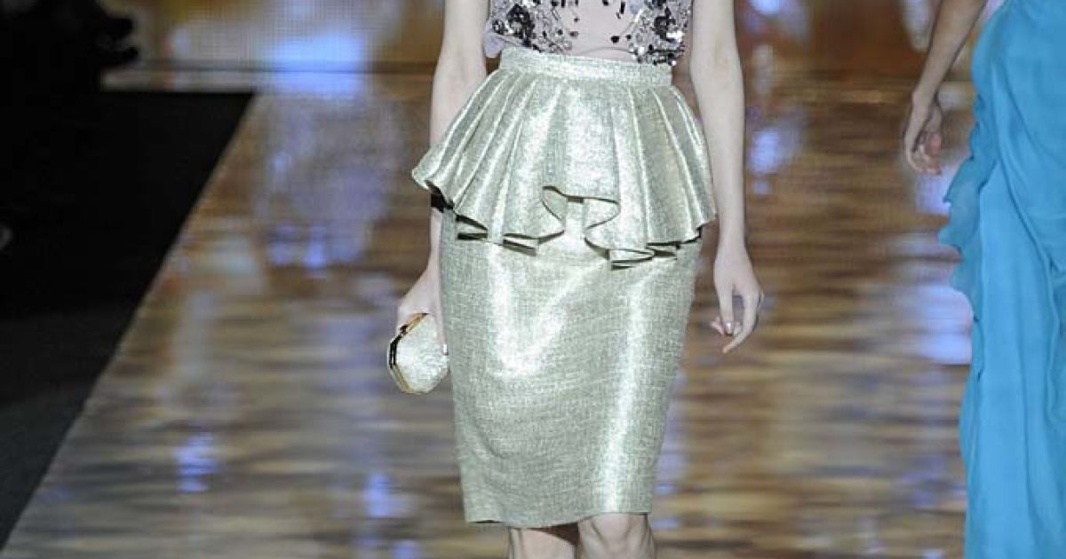Badgley Mischka прет-а-порте весна-лето 2012 / © EastNews