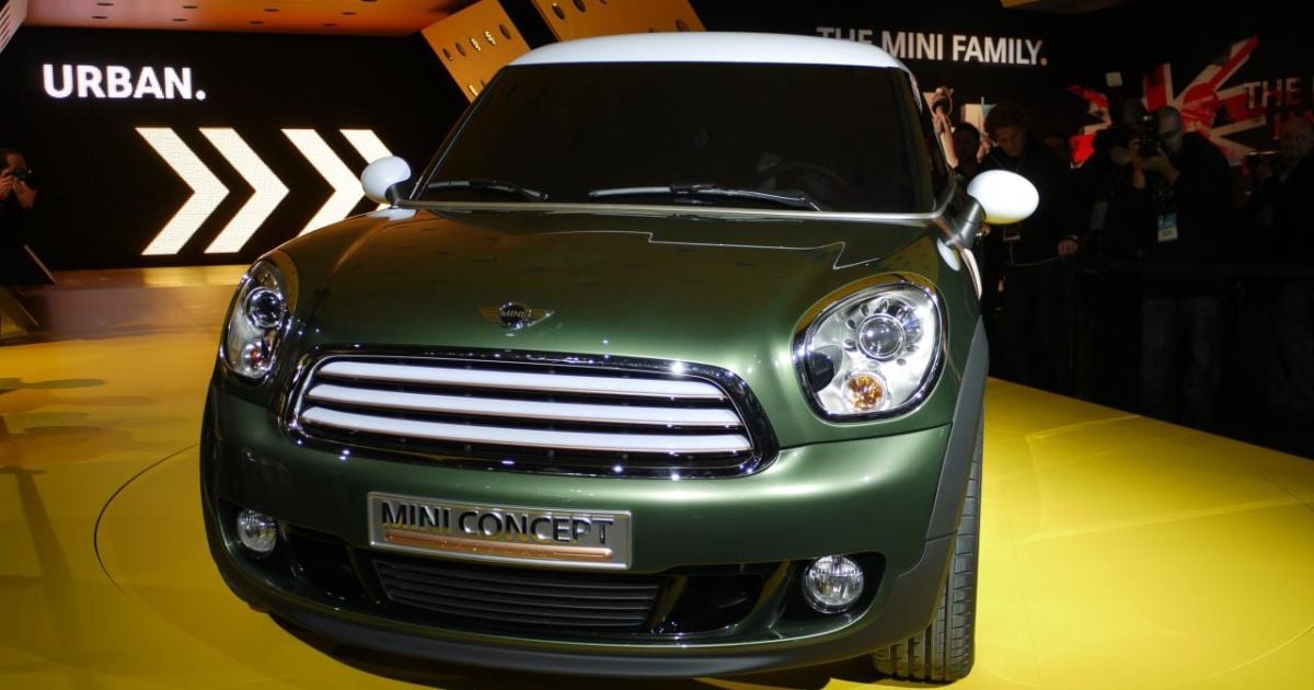 MINI дала название концепту Paceman_5