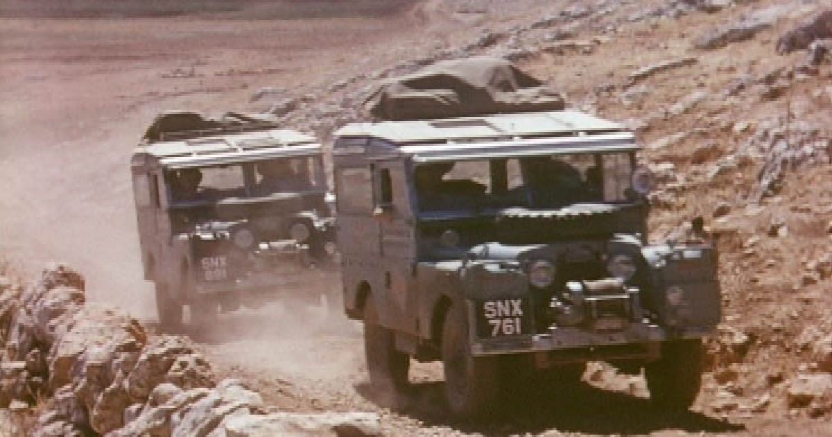 Первая экспедиция на Land Rover Series I в 1955 году