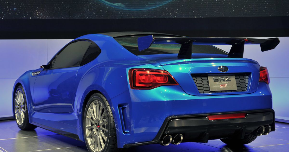 Мировая премьера: купе Subaru BRZ Concept STI_6