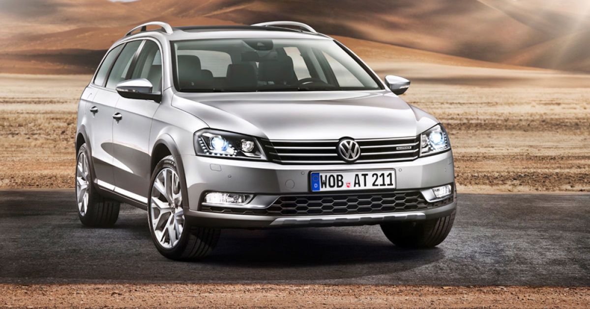Passat Alltrack показал лицо_2