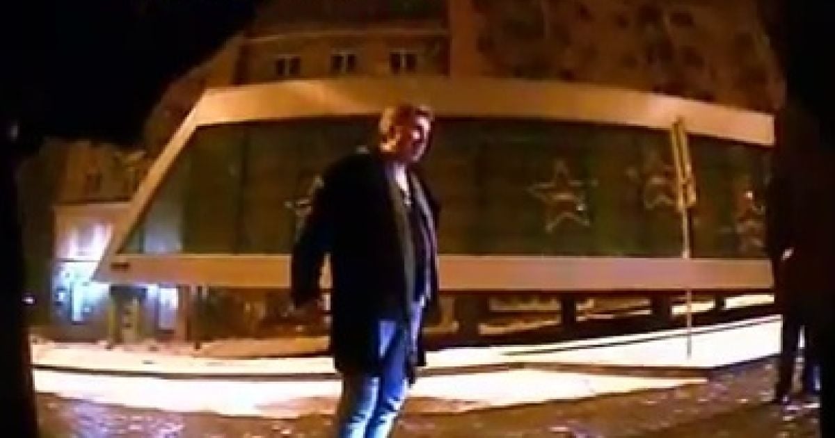 Пьяный мажор в Донецке устроил шоу перед гаишниками