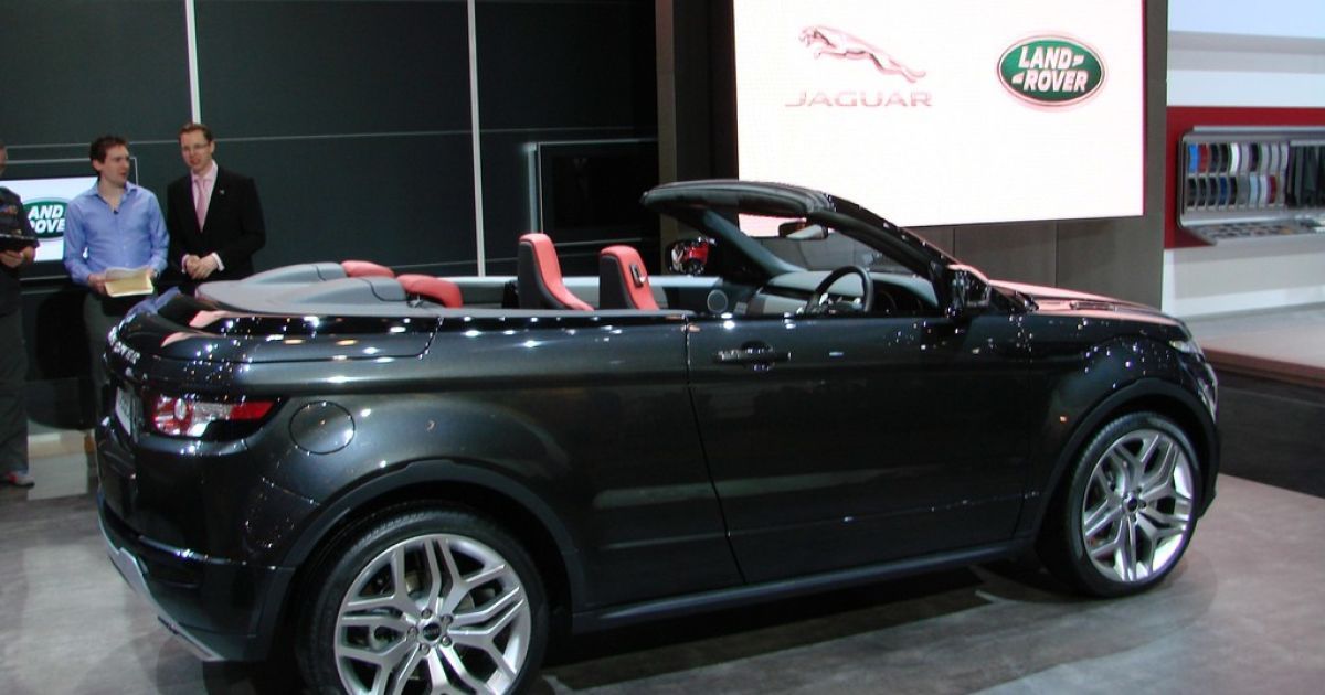 Land Rover представил кабрио-Evoque