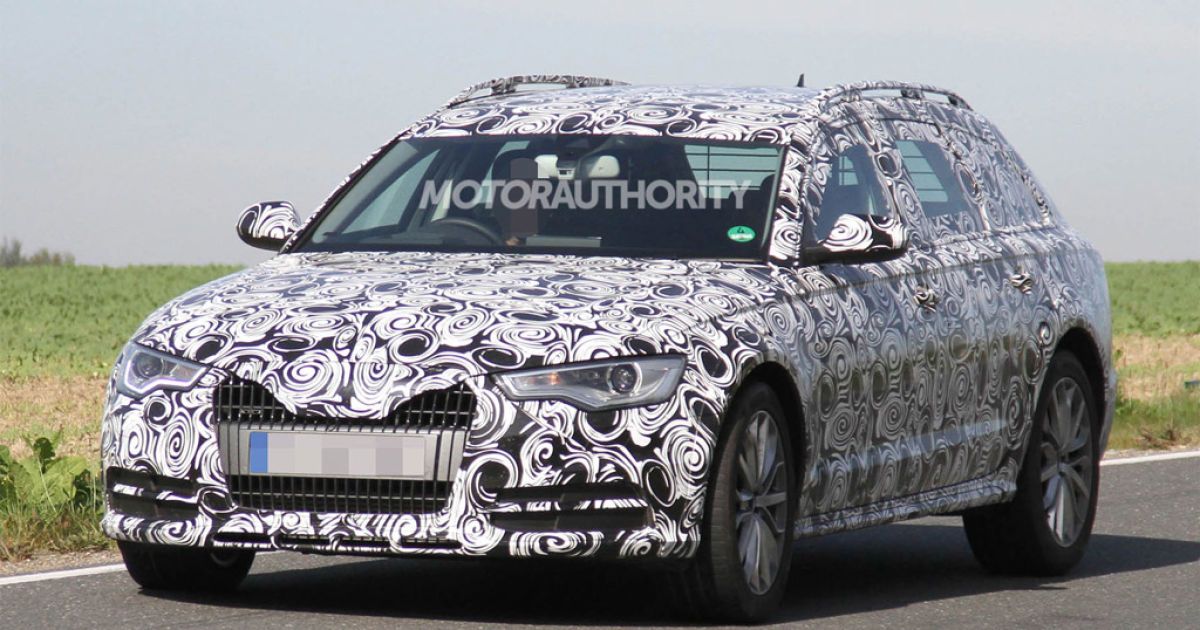 Audi A6 Allroad тестируют перед премьерой