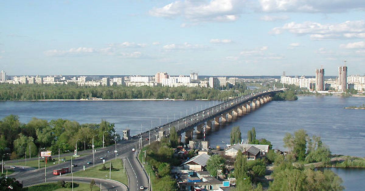 Развязку на мосту Патона в Киеве откроют в 2012 году