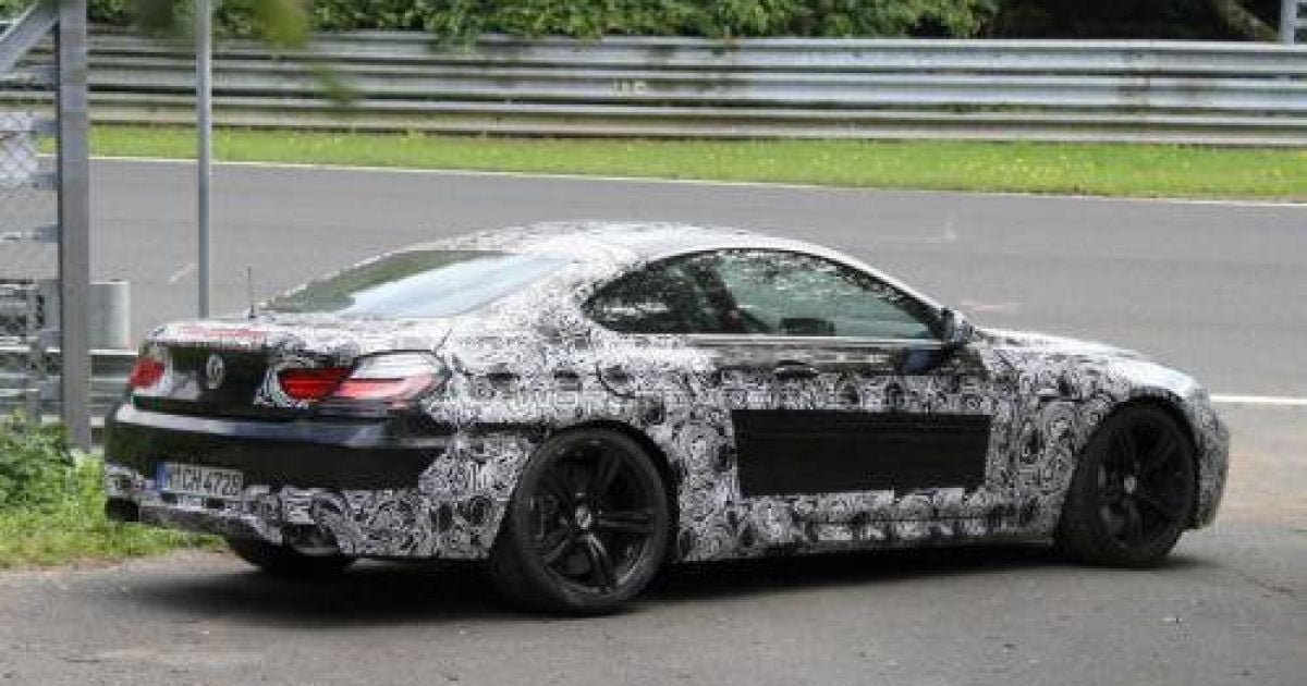 Тесты нового BMW M6 закончились аварией