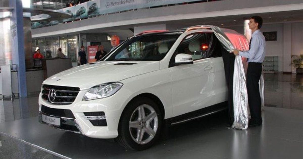 Mercedes-Benz M-Klass. Фото Autocentre.ua