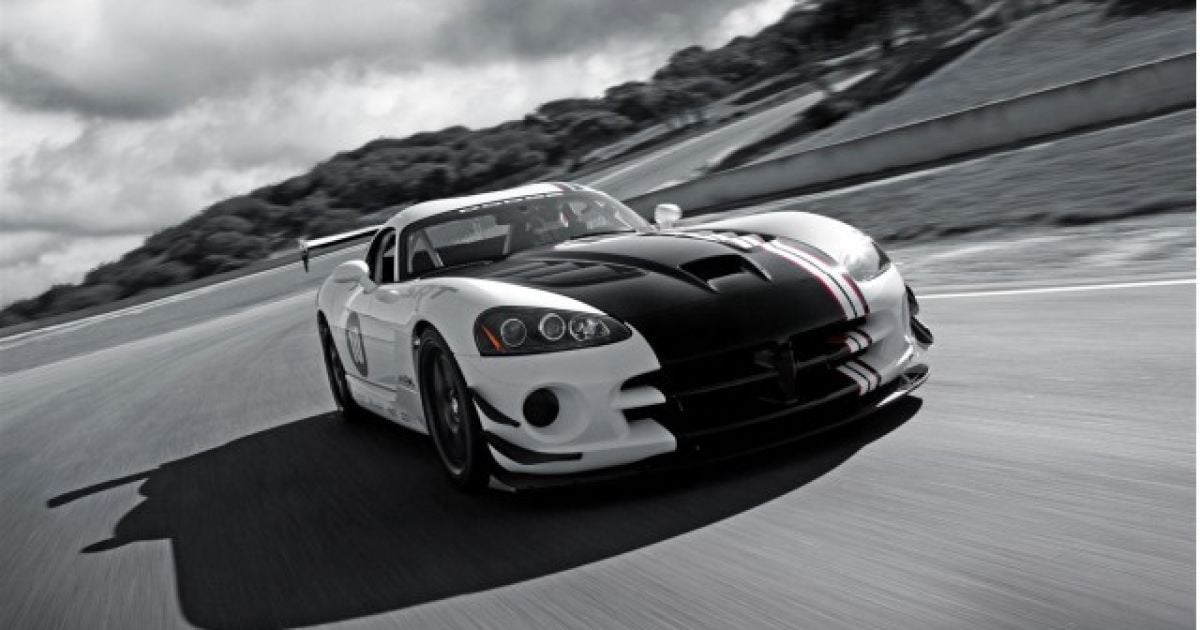 Dodge Viper ACR-X обазца 2010 года