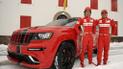 Ferrari подарила пилотам заряженные Grand Cherokee