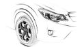 Subaru показала кусочек свежего кроссовера XV