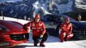 Пилоты Ferrari устроили слалом на полноприводных FF
