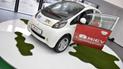 Электромобиль Mitsubishii-Miev, недавно презентованный в Украине