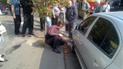 Пассажиры трамвая в Киеве "брали штурмом" виновника пробки