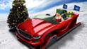 Новогодний концепт Сантамобиля с двигателем семейства EcoBoost.
