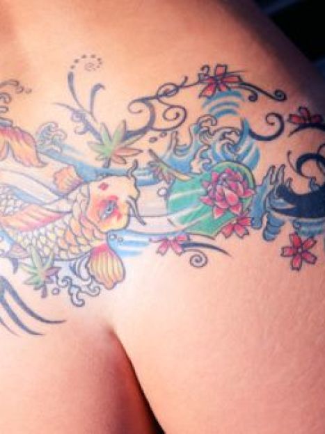 Татуировки в интимной зоне