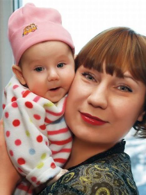 Ольга Тумайкина с дочерью / © 