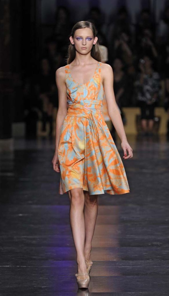 Сарафаны и легкие платья из ситца от Cacharel — Писк моды