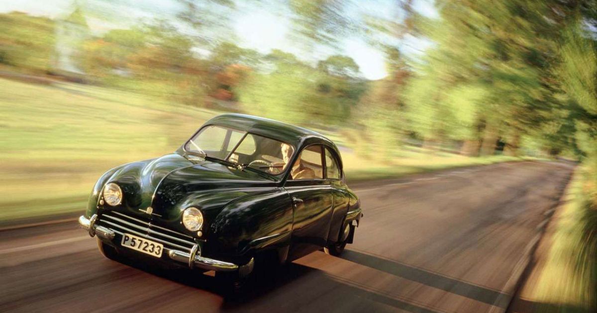 Saab создал концепт на основе модели 50-х годов