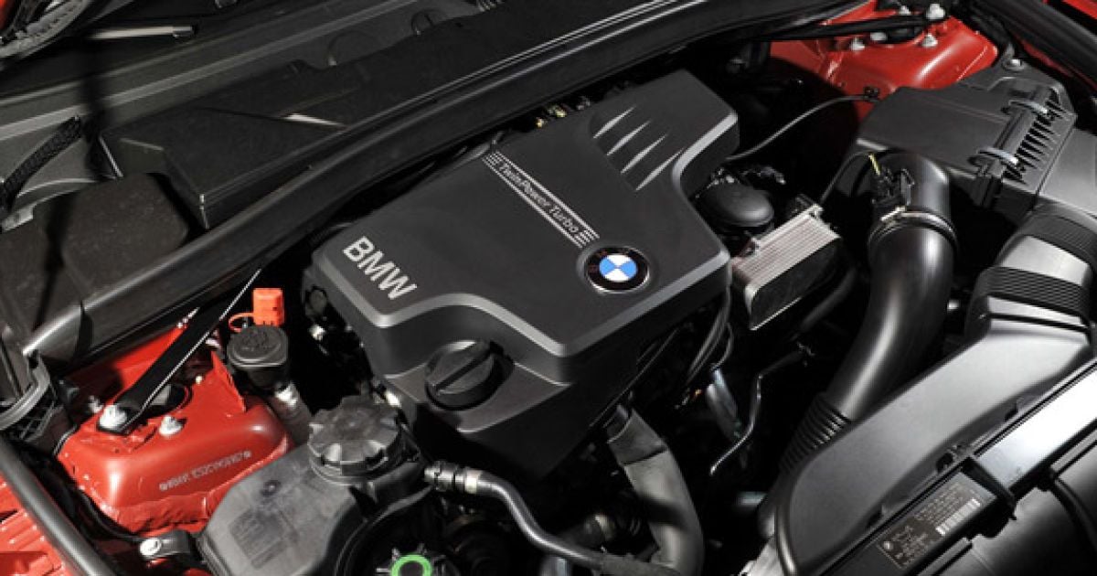 Турбированный 2-литровый 4-цилиндровый мотор BMW X1 xDrive28i 2012 модельного года