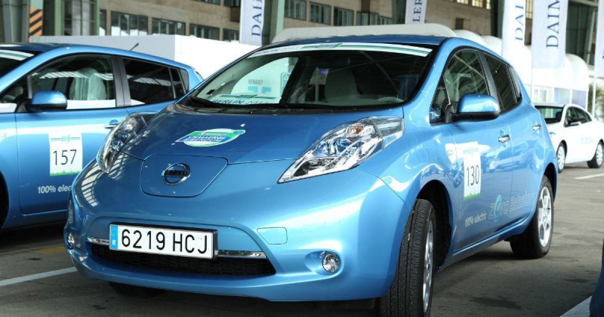 Nissan LEAF выиграл ралли для городских автомобилей