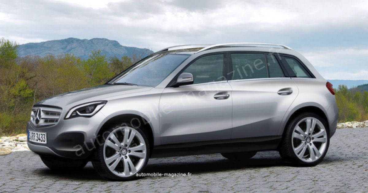 Mercedes создает конкурента BMW X1 и Audi Q3