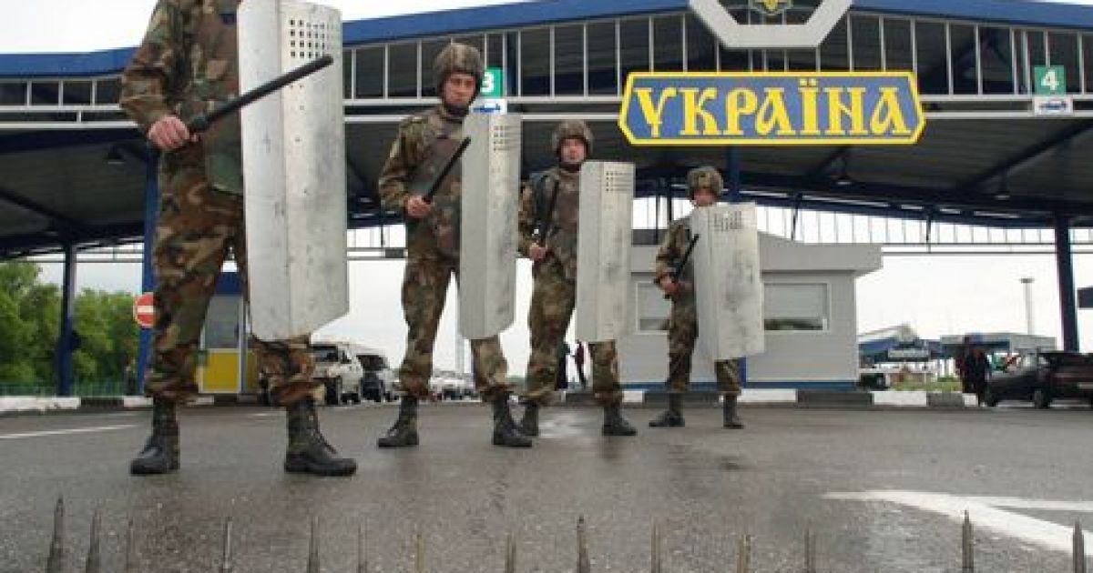 Украина и Росcия оборудуют границу пешеходными переходами