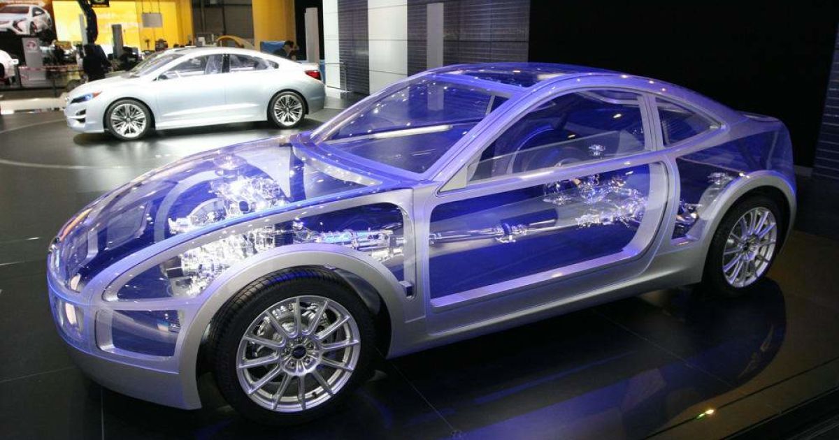 Публике показали прозрачную Subaru