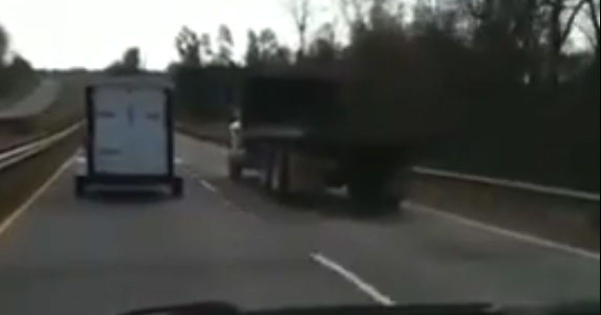 Опасность на дорогах: видео, достойное "Пункта назначения"
