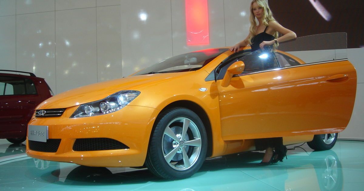 Chery покажет в Шанхае спорткупе Riich Z5