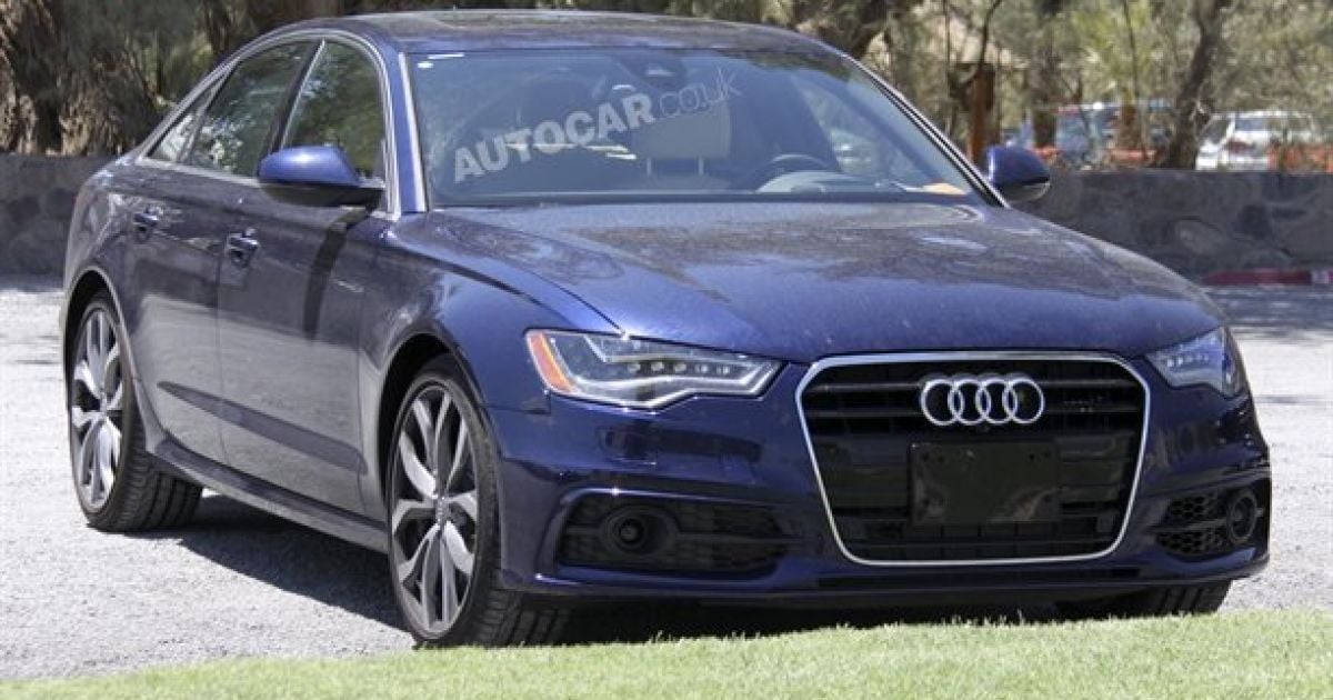 Спорт-версию Audi А6 показали без камуфляжа